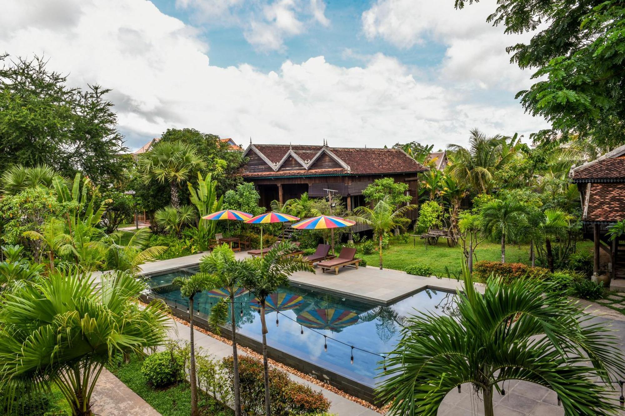Phum Khmer Lodge - Village Cambodian Eco-Lodge Siem Reap Eksteriør bilde